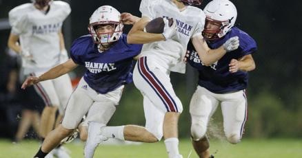 Hannan's defense shines during the Hawks' spring scrimmage