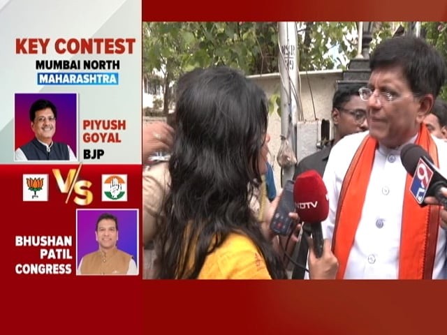 Video | ''Delighted To See Mumbai Voters' Response'': Piyush Goyal