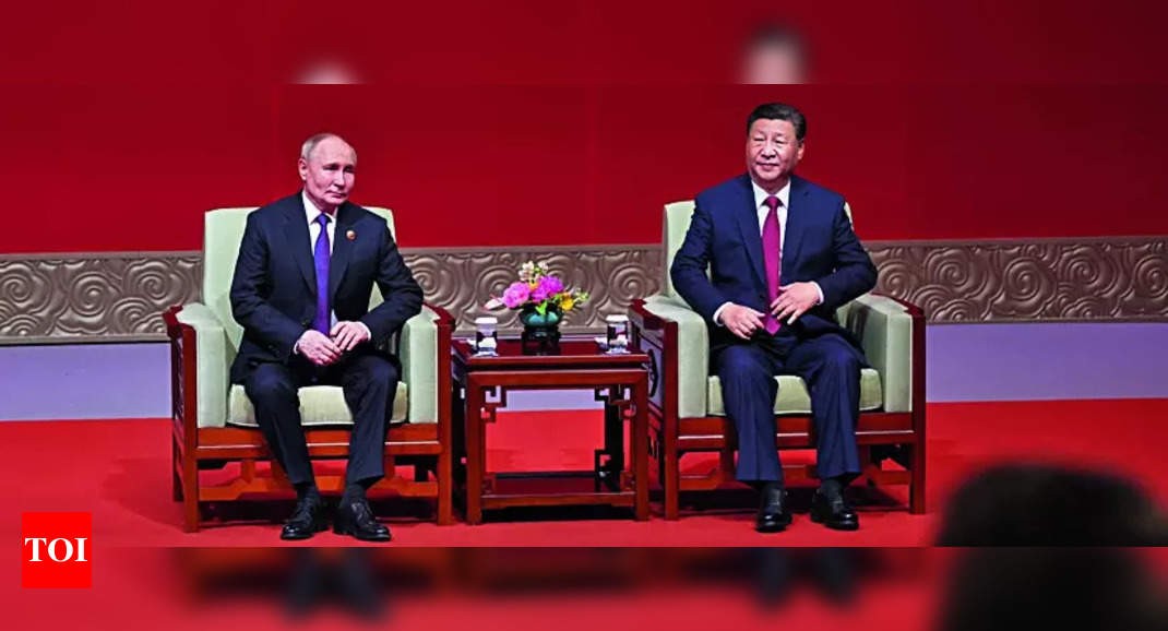 Xi says future of China, Russia strategic ties bright as Putin winds up Beijing visit 