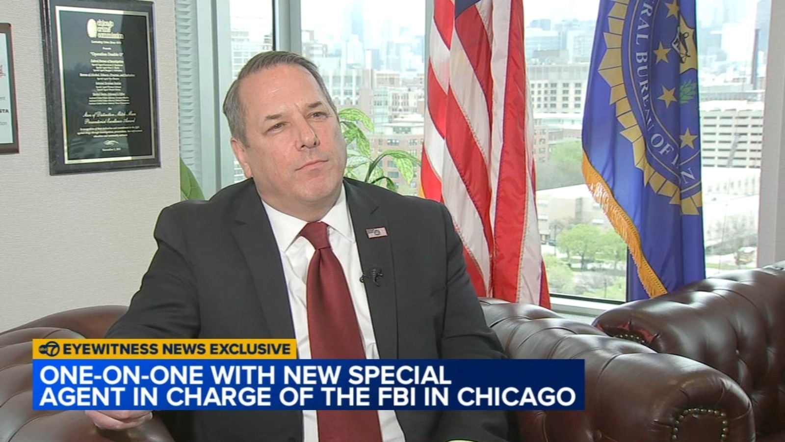 New FBI Chicago Special Agent in Charge says he returned home to help keep city safe 