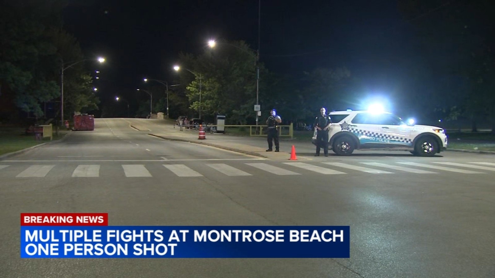 Person shot after multiple fights at Montrose Beach, Chicago authorities say