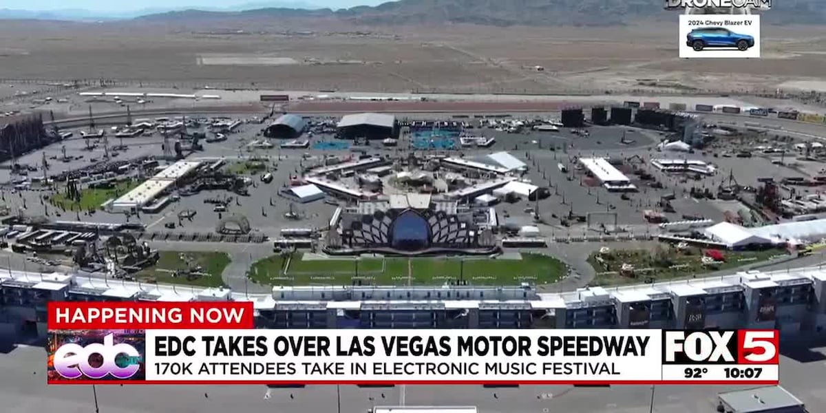 EDC takes over Las Vegas Motor Speedway