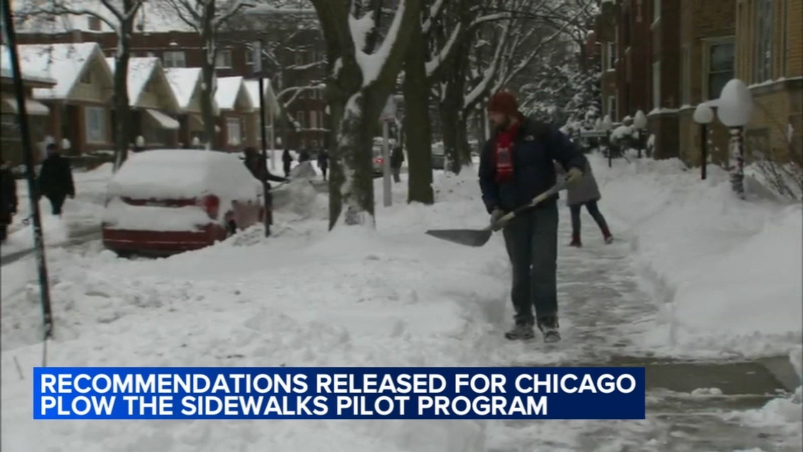 Mayor Johnson unveils sidewalk snow removal pilot; alderman says it will bring blizzard of trouble