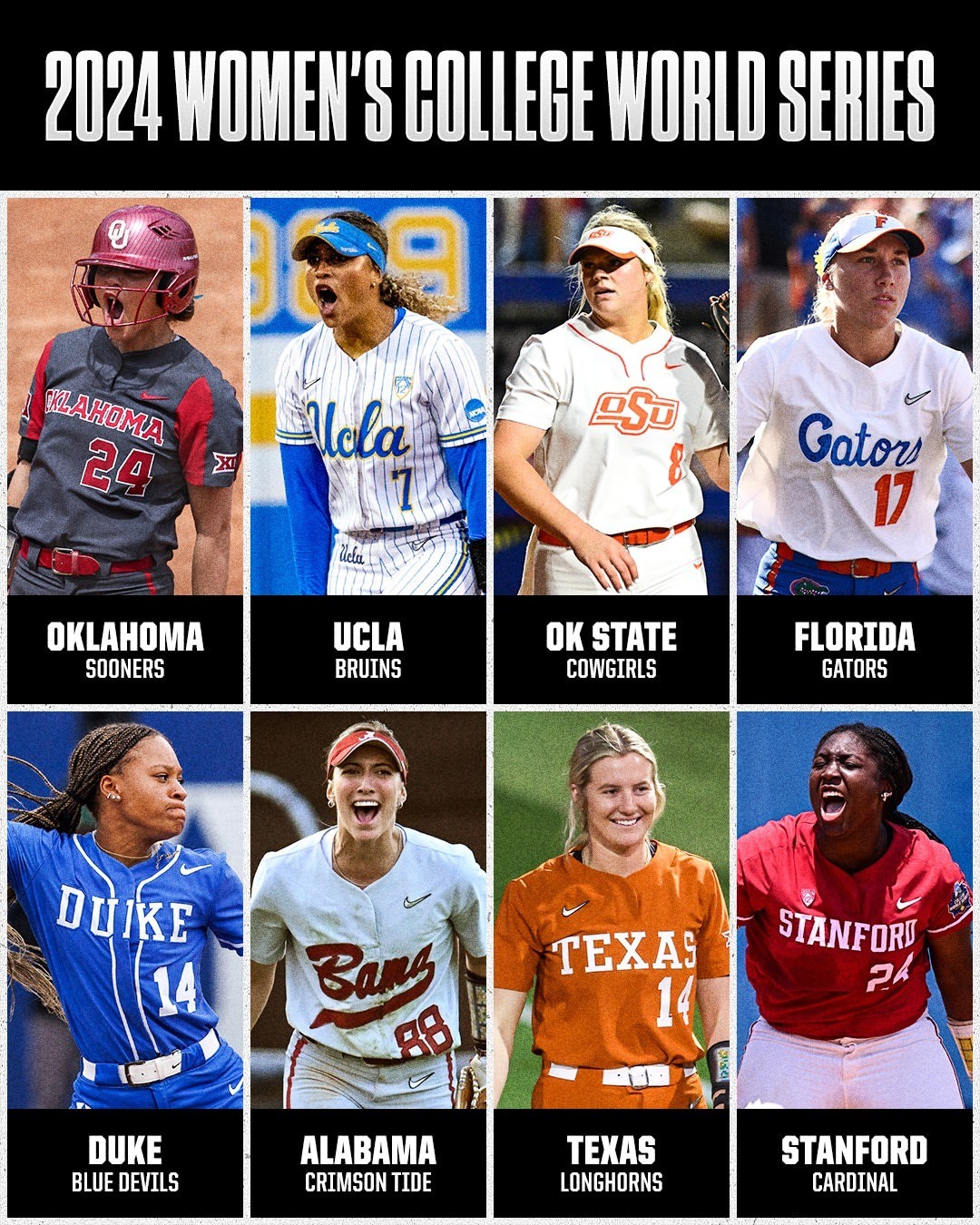 The 2024 #WCWS is set ????