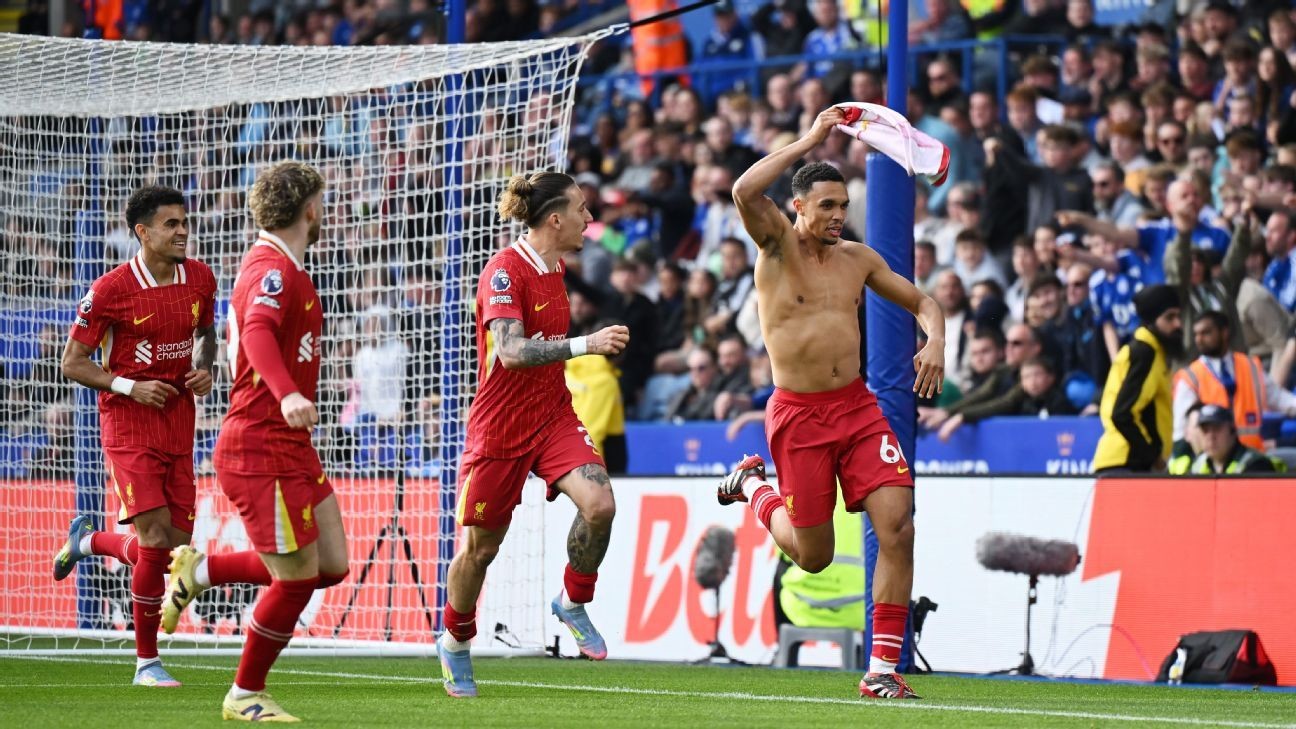 A win away from the title, Liverpool coronation begins at Leicester
