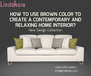 How to Use Brown Color to Create a Contemporary and Relaxing Home Interior?