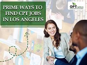 Prime Ways To Find CPT Jobs In Los Angeles