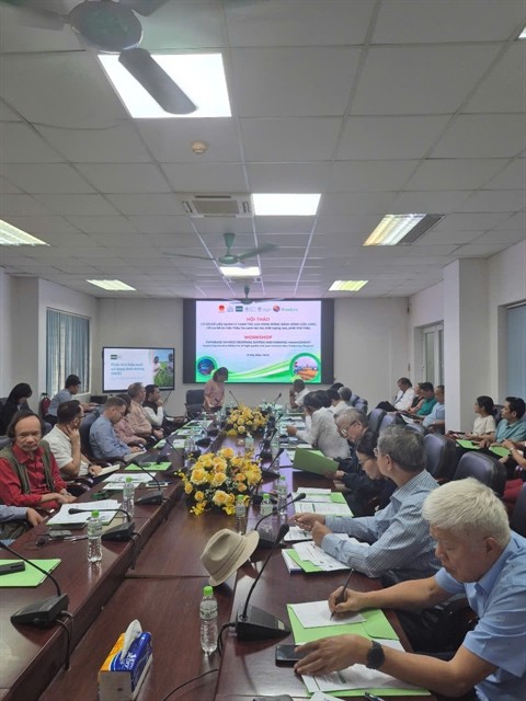 Research findings support sustainable, low-emission rice farming