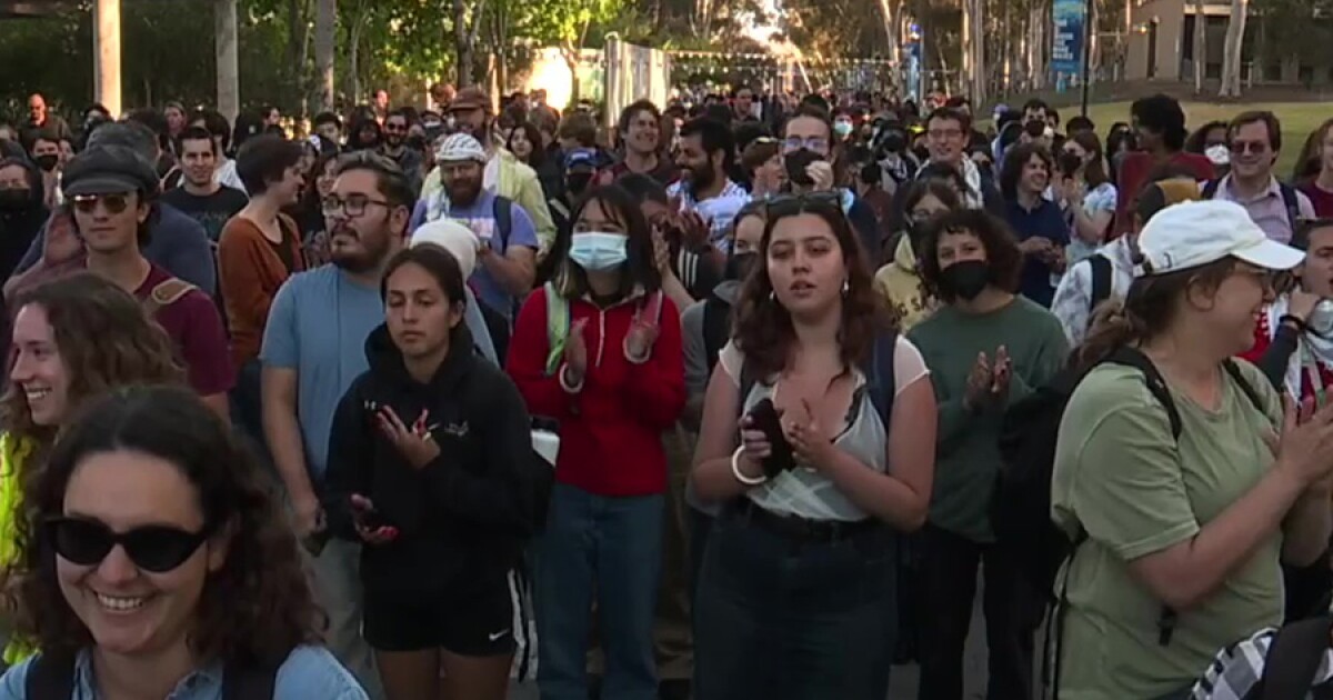 UC San Diego student protesters call for Wednesday class walkout