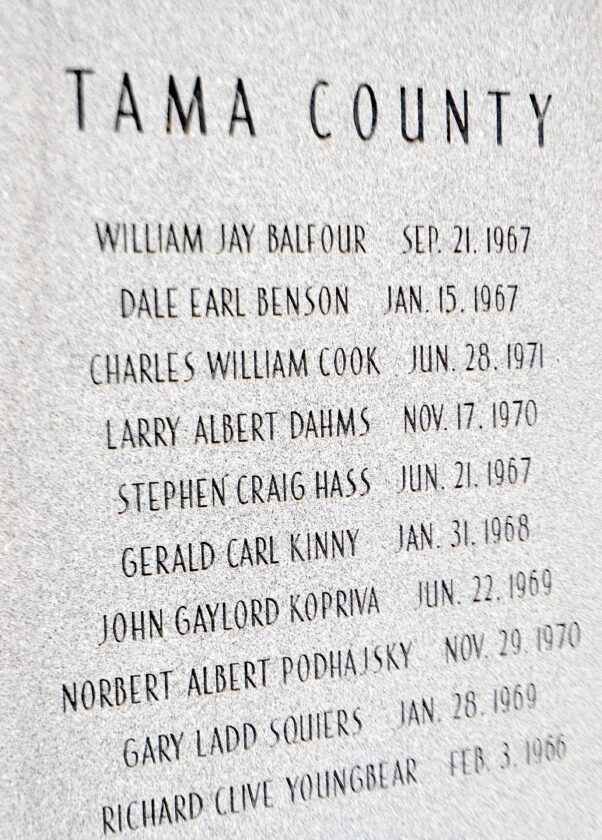 T-R, Tama-Grundy staff seeking biographical information on 32 area Vietnam casualties