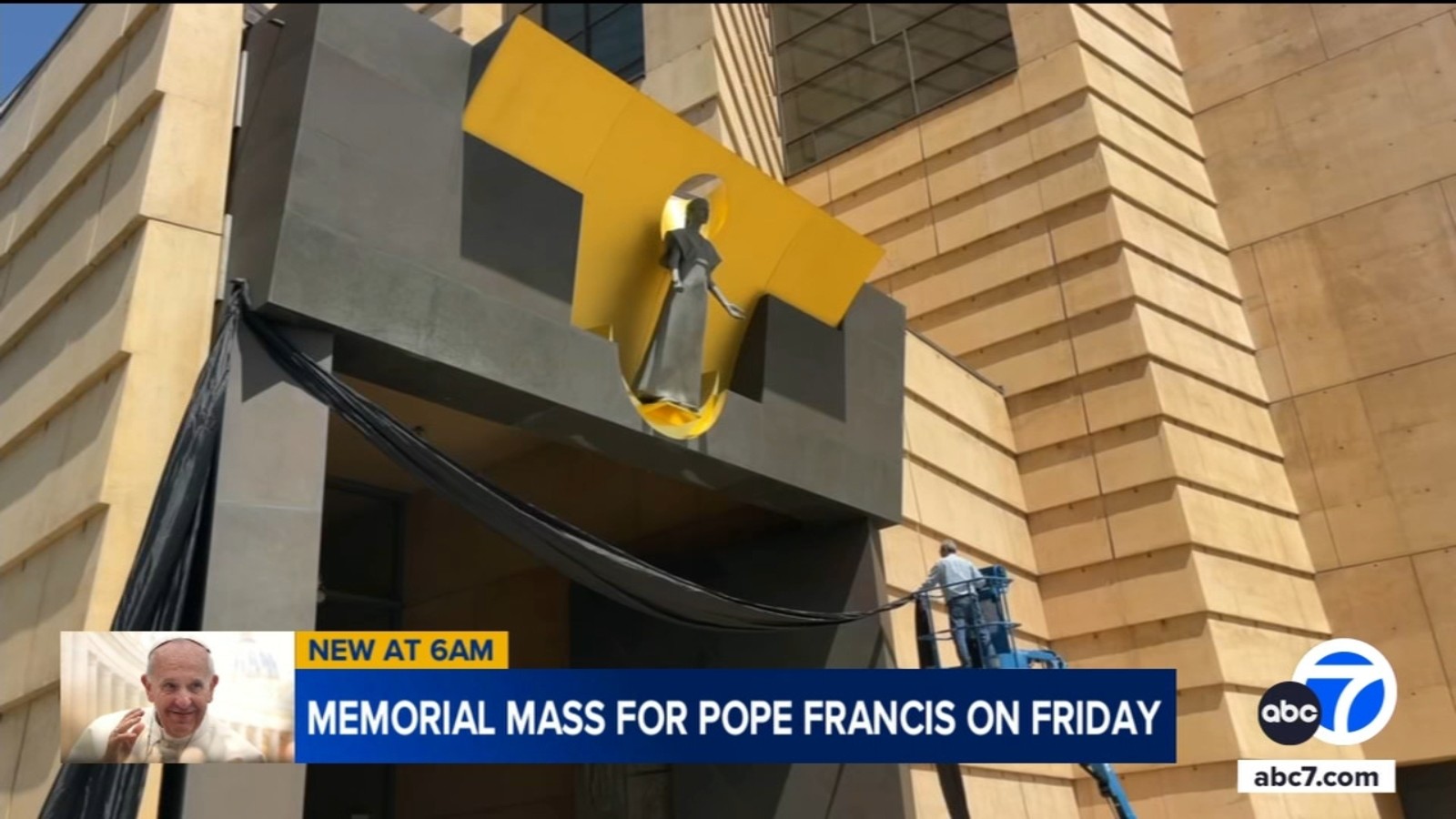 Memorial Mass to honor Pope Francis at Cathedral of Our Lady of the Angels on Friday