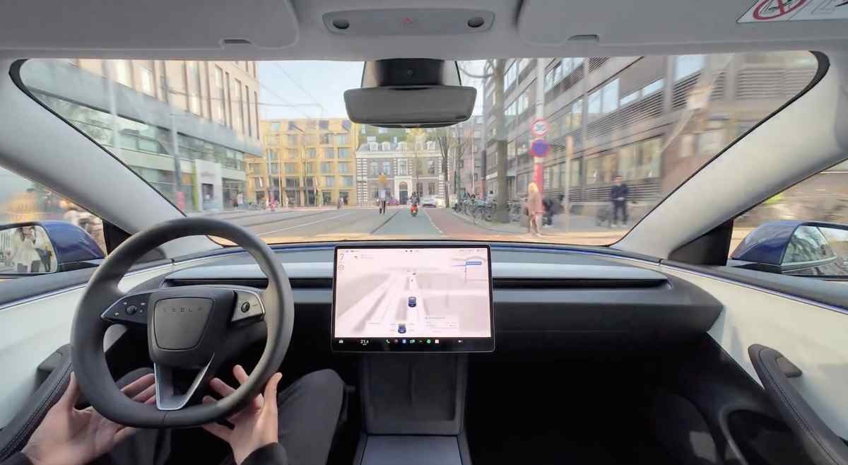 Tesla publica un vídeo del sistema FSD en Europa previo a su aprobación 