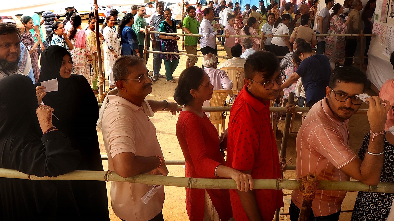 49% voter turnout recorded across 13 LS seats in Maharashtra