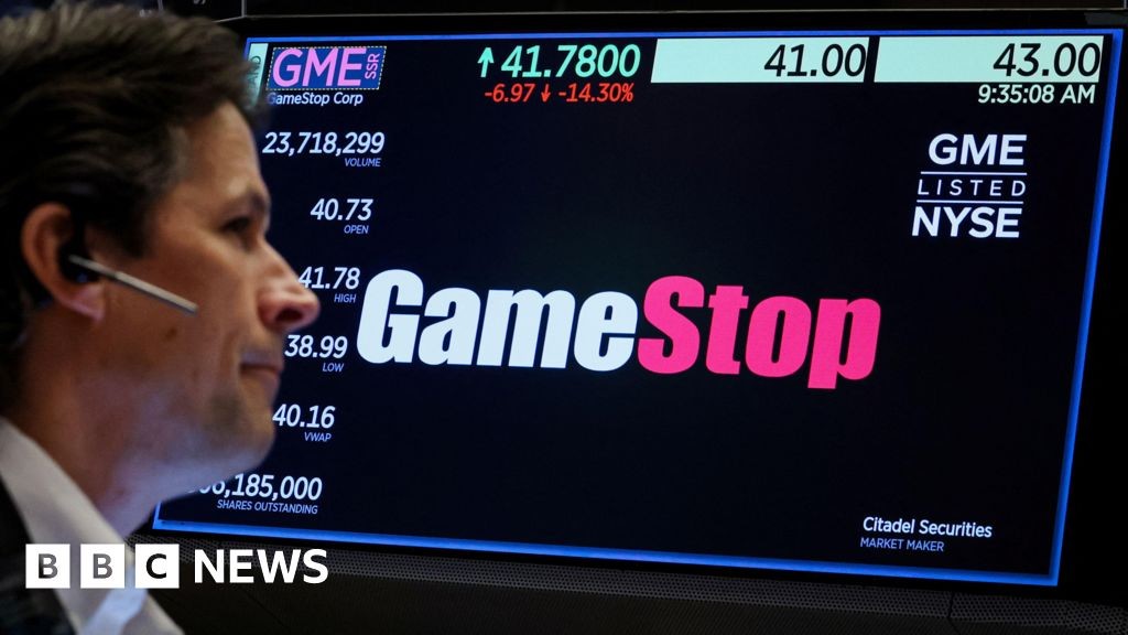 Gamestop jumps after 'Roaring Kitty' account claims stake