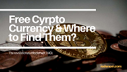 Free cyrpto currency and where to find them?