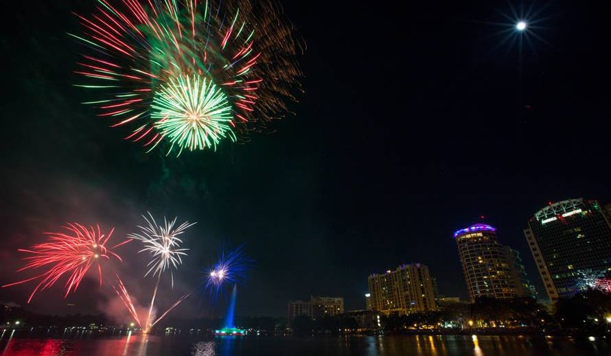 4th of July Fireworks and Events - Orlando Date Night Guide