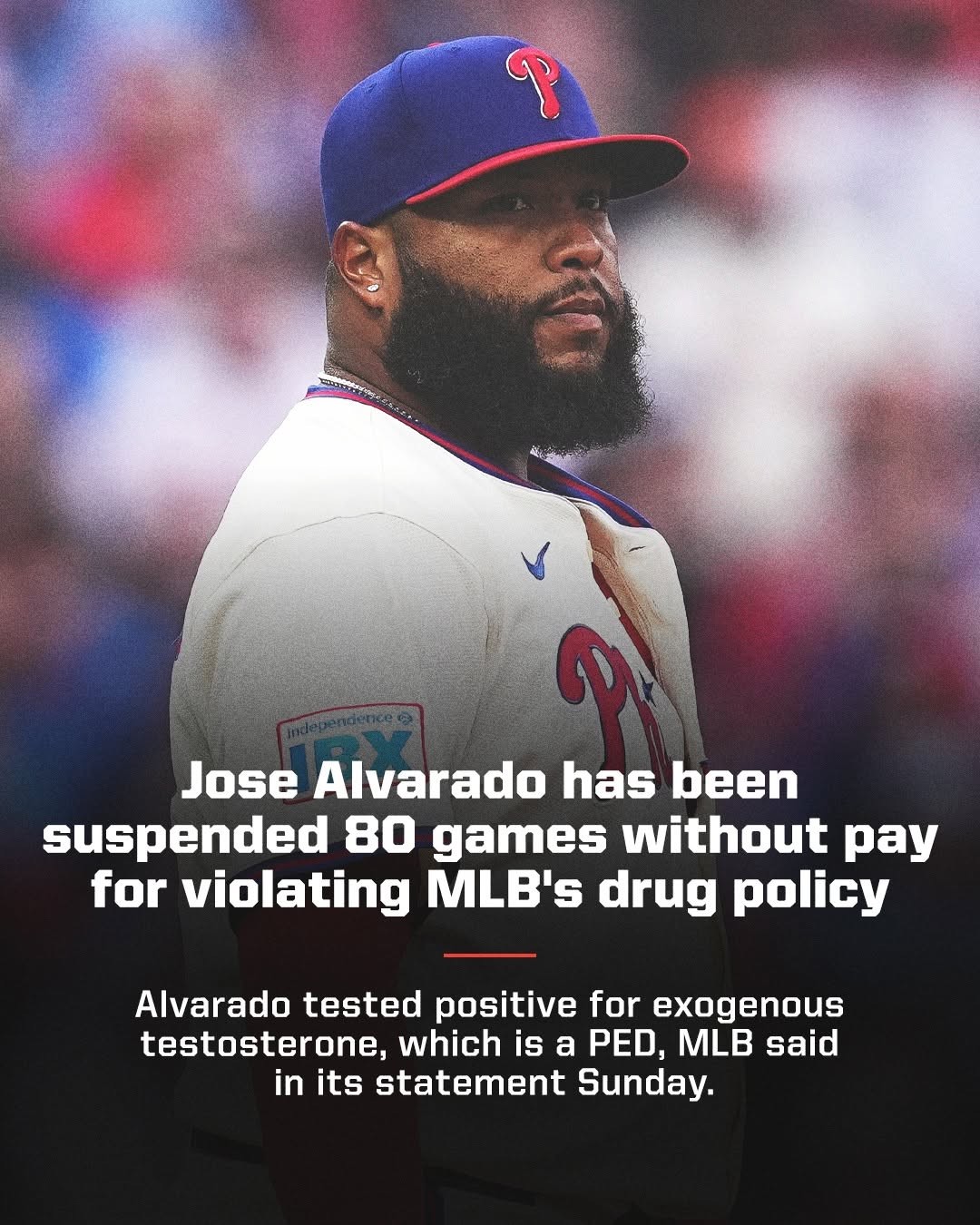The suspension is effective immediately. By rule, Jose Alvarado will also be ineligible for the postseason this year. Li...