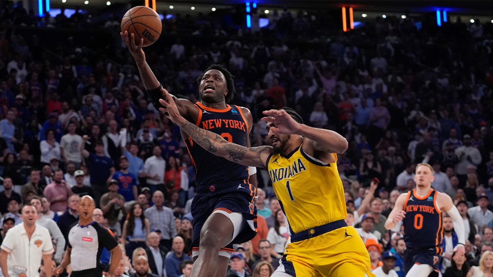 Knicks' OG Anunoby, Josh Hart cleared for Game 7 starts